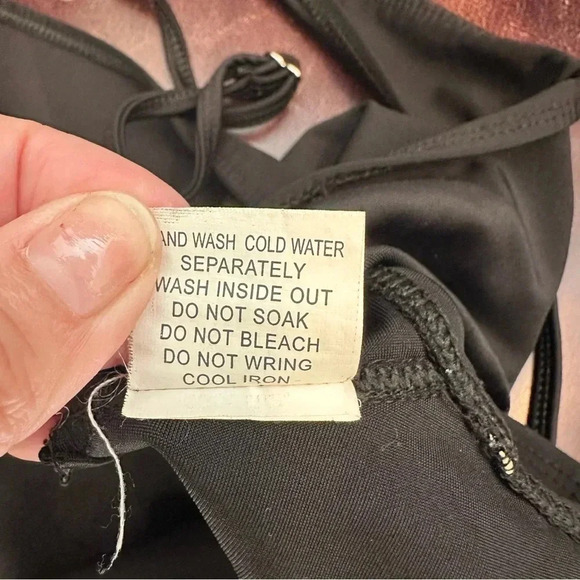 Lioness The Bo Derek One Piece Swimsuit in Black - Picture 6 of 7